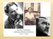 12 klasės literatūros kurso kartojimas (B. Sruoga, A. Škėma, M. Katiliškis) 19 puslapis