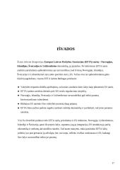 Europos Laisvos Prekybos Asociacijos (EFTA) šalys 17 puslapis