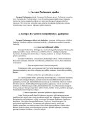 Viskas apie Europos Parlamentą 2 puslapis