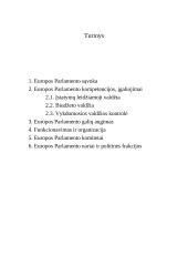 Viskas apie Europos Parlamentą 7 puslapis