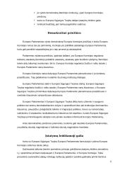 Europos parlamentas ir jo politinis vaidmuo 6 puslapis