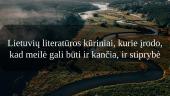 Meilė gali būti ir kančia, ir stiprybė (Katiliškis, Biliūnas) 3 puslapis