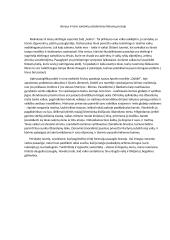 Sūnaus ir tėvo santykių vaizdavimas lietuvių prozoje