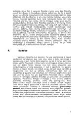 Filosofijos kilmės aptarimas 5 puslapis