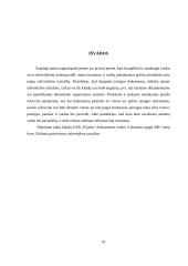 Funkcionuojantys dokumentai ir jų apžvalga UAB "Gerbis" įmonėje 14 puslapis