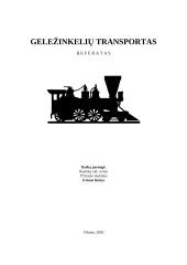 Geležinkelių transportas