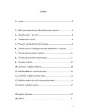 Globalizavimas – esmė, rodikliai ir pagrindinės problemos 2 puslapis