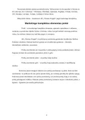 Įmonės marketingo tyrimas: AB "Vilniaus pergalė" 4 puslapis