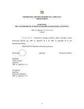 Įmonės raštvedybos charakteristika: prekybos nekilnojamu turtu UAB "Miestas" 12 puslapis