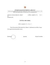 Įmonės raštvedybos charakteristika: prekybos nekilnojamu turtu UAB "Miestas" 16 puslapis