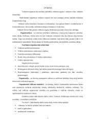 Įmonės struktūra bei darbuotojų vaidmuo organizacijoje