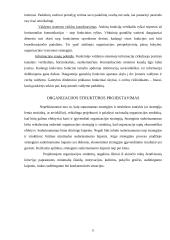 Įmonės struktūra bei darbuotojų vaidmuo organizacijoje 9 puslapis
