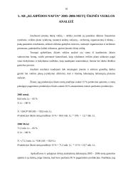 Įmonės veiklos analizė: naftos produktų perpylimas "Klaipėdos nafta" 18 puslapis