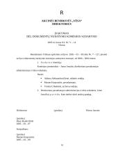 Įmonės veiklos dokumentai: UAB "Vėsa" 13 puslapis