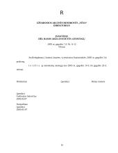 Įmonės veiklos dokumentai: UAB "Vėsa" 15 puslapis