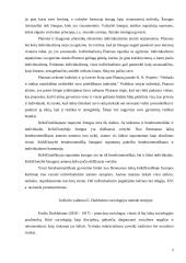 Individas ir individualizmas socialinėje teorijoje 5 puslapis