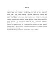 Infliacija kaip ekonominė problema