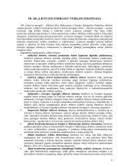 Informacinis aprūpinimas: AB "Lietuvos energija" 8 puslapis