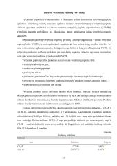 Investicinio žaidimo ataskaita 2 puslapis