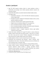 ISO standartų taikymas "Kleemann" įmonės pavyzdžiu 16 puslapis