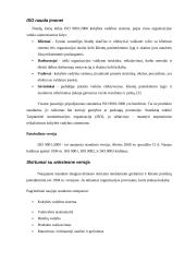 ISO standartų taikymas "Kleemann" įmonės pavyzdžiu 5 puslapis