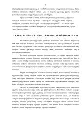 Kauno rajono socialinio draudimo biudžeto sudarymas ir vykdymas 8 puslapis