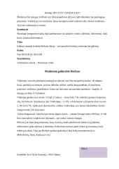 Kelionės į pasirinktą vietą organizavimas: Berlynas 14 puslapis