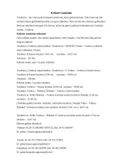 Kelionės į pasirinktą vietą organizavimas: Berlynas 9 puslapis