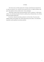 Klientų aptarnavimo strategija 3 puslapis