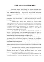 Klimato kaita ir klimato kaitos modeliai 2 puslapis