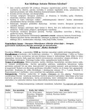 Kas būdinga Antano Škėmos kūrybai?