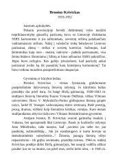 Bronius Krivickas 1919-1952
