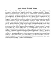 Jonas Biliūnas ,,Žvaigždė‘‘ fabula