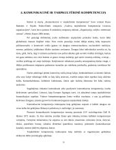 Komunikacijos efektyvumas ir kompetencija 19 puslapis