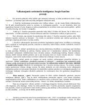 Valkataujantis sovietmečio inteligentas Jurgio Kunčino prozoje