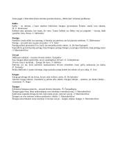 Justino Marcinkevičiaus "Mažvydo" analizės lentelės 3 puslapis