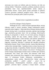 Justino Marcinkevičiaus gyvenimas ir istorijos aplinkybės. Kūrinių analizė. 2 puslapis