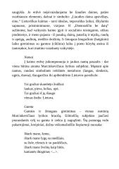 Justino Marcinkevičiaus gyvenimas ir istorijos aplinkybės. Kūrinių analizė. 4 puslapis