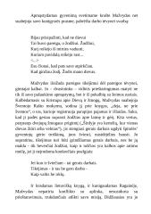 Justino Marcinkevičiaus gyvenimas ir istorijos aplinkybės. Kūrinių analizė. 10 puslapis