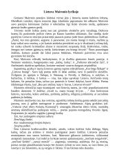 Lietuva Maironio lyrikoje