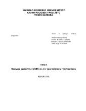 Krėvos sutartis (1385m.) ir jos teisinis įvertinimas 1 puslapis