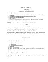 Mariaus Katiliškio konspektas