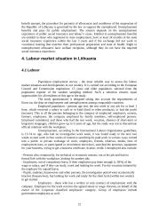 Labour market in Lithuania: problems and outlook 12 puslapis