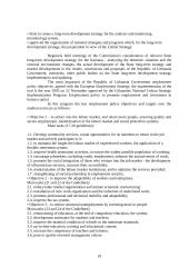 Labour market in Lithuania: problems and outlook 19 puslapis