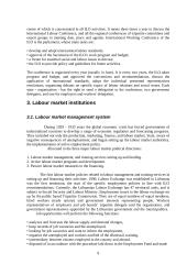 Labour market in Lithuania: problems and outlook 9 puslapis