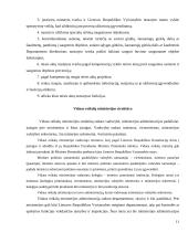 Vidaus reikalų valdymo samprata, institucijų sistema, uždaviniai, funkcijos, įgaliojimai ir vidaus reikalų ministerijos struktūra 11 puslapis