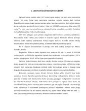 Lietuvos bankas ir jo konvergencija stojant į Europos Sąjungą (ES) 4 puslapis
