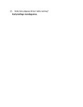 Klausimai apie Pričkų 2 puslapis