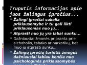 Žalingi įpročiai: alkoholis ir narkotikai 2 puslapis
