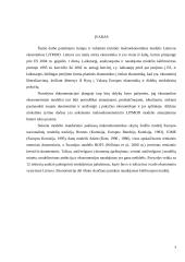 Makro-ekonometrinis modelis LITMOD Lietuva 3 puslapis